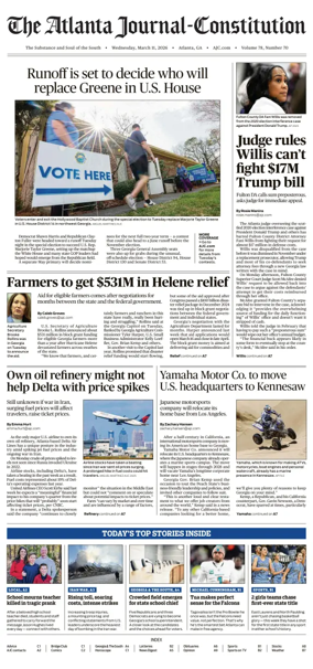 Cover of The Atlanta Journal-Constitution