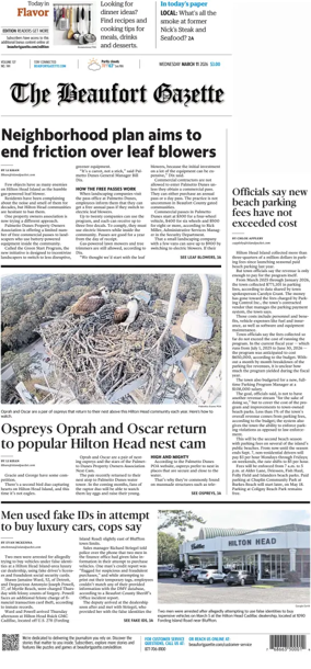 Cover of The Beaufort Gazette