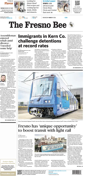Cover of The Fresno Bee