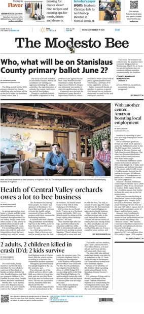 Cover of The Modesto Bee