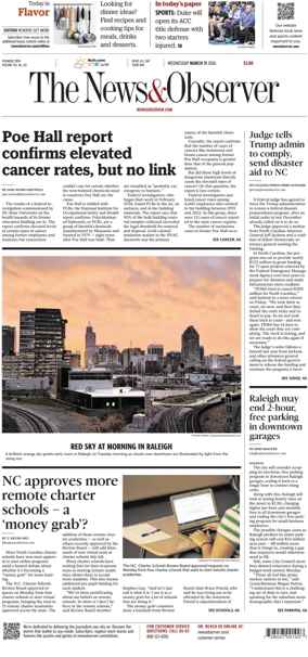 Cover of The News & Observer