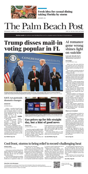 Cover of The Palm Beach Post