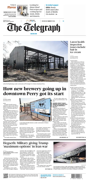 Cover of The Telegraph (Macon)