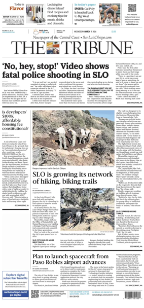 Cover of The Tribune (SLO)