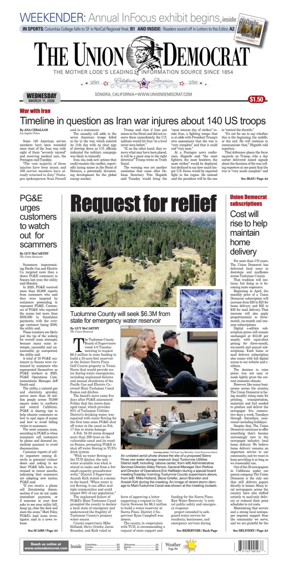 Cover of The Union Democrat