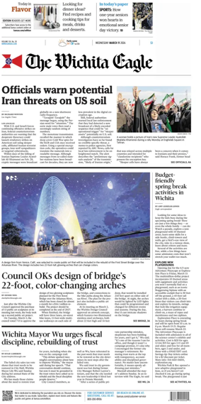 Cover of The Wichita Eagle