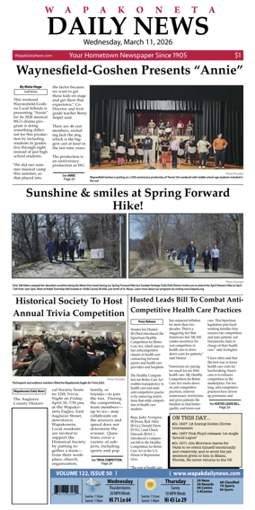 Cover of Wapakoneta Daily News