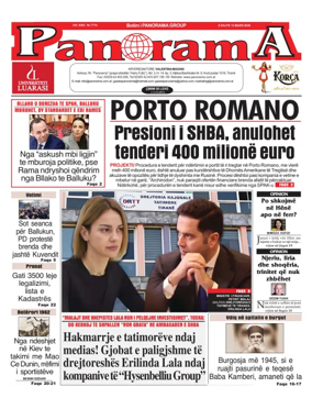 Cover of Panorama (Albania)