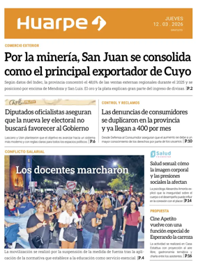 Cover of Diario Huarpe