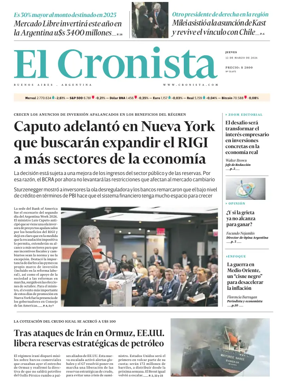 Cover of El Cronista