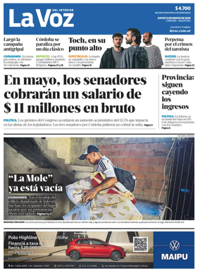 Cover of La Voz del Interior