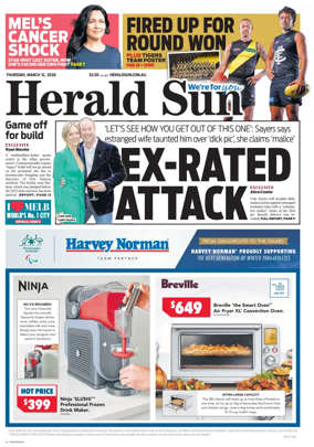 Cover of Herald Sun