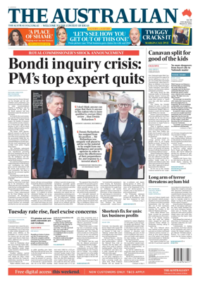 Cover of The Australian