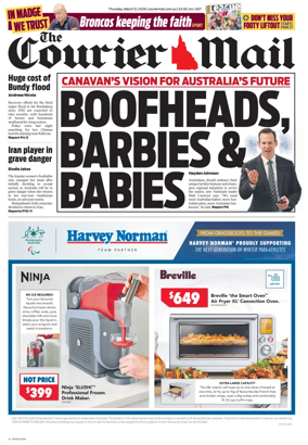 Cover of The Courier-Mail