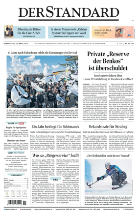 Cover of Der Standard