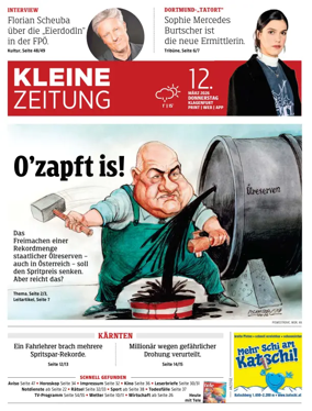 Cover of Kleine Zeitung Kaernten