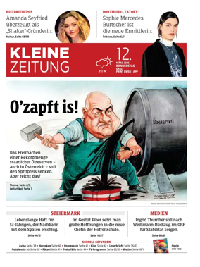 Cover of Kleine Zeitung Steiermark