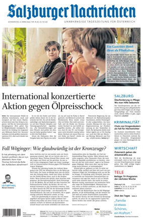 Cover of Salzburger Nachrichten