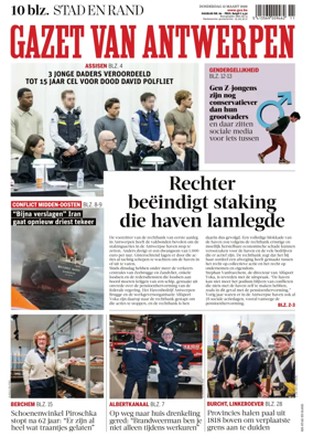 Cover of Gazet van Antwerpen Stad en Rand