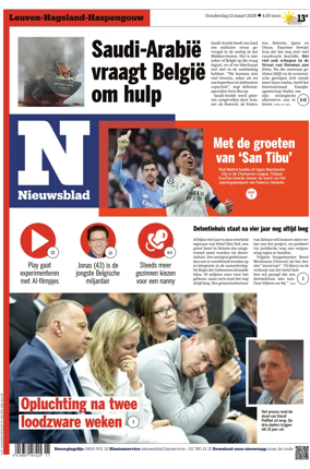 Cover of Het Nieuwsblad