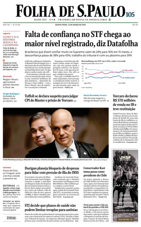 Cover of Folha de S.Paulo