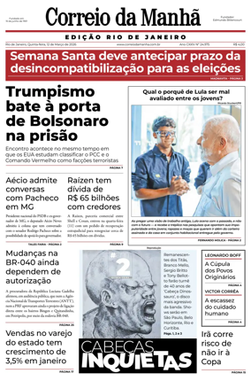 Cover of Jornal Correio da Manha