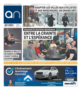Cover of Acadie Nouvelle