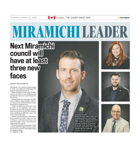 Cover of Miramichi Leader