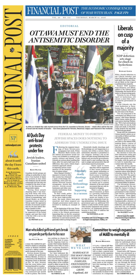 Cover of National Post - (Latest Edition)