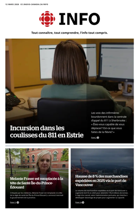 Cover of Radio-Canada Info