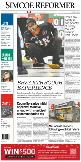 Cover of Simcoe Reformer