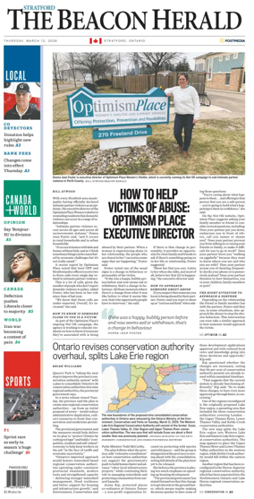 Cover of The Beacon Herald