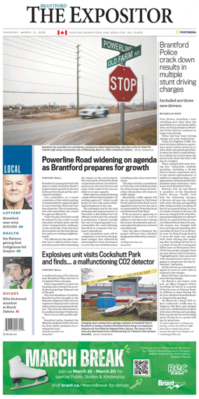 Cover of The Expositor (Brantford)