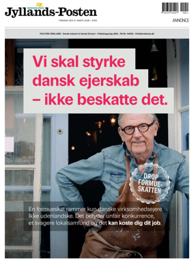 Cover of Jyllands-Posten