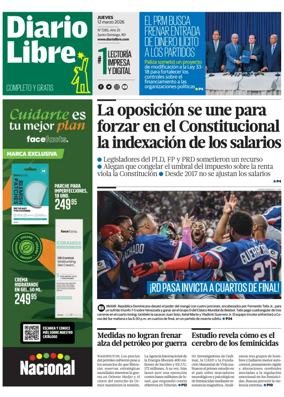 Cover of Diario Libre (Republica Dominicana)