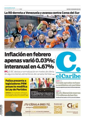 Cover of El Caribe