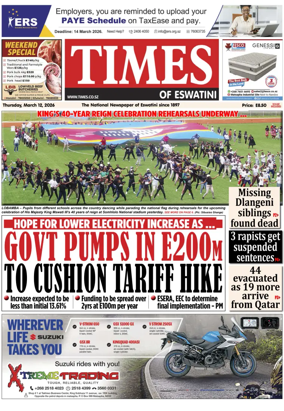 Cover of Times of Eswatini