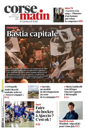 Cover of Corse Matin