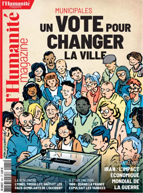 Cover of L'HUMANITE MAGAZINE