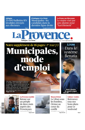 Cover of La Provence Aubagne-La Ciotat