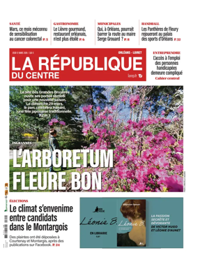 Cover of La Republique du Centre (Orleans - Loiret))