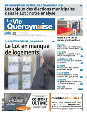 Cover of La Vie Quercynoise