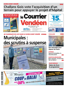 Cover of Le Courrier Vendeen