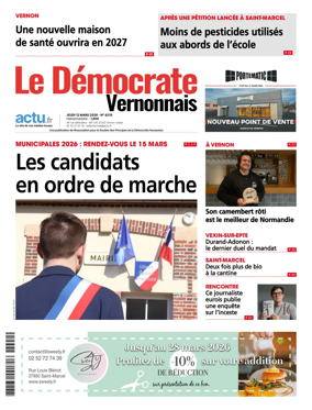 Cover of Le Democrate Vernonnais
