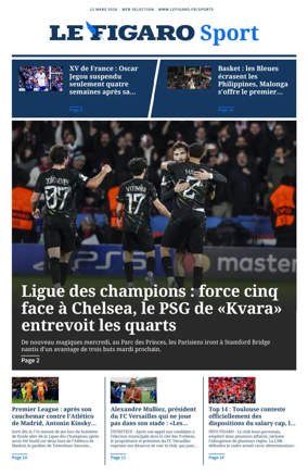 Cover of Le Figaro Sport