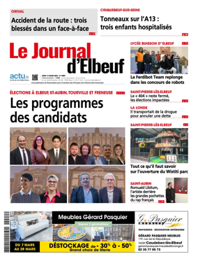 Cover of Le Journal d'Elbeuf