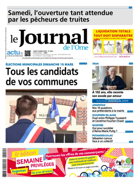 Cover of Le Journal de l'Orne