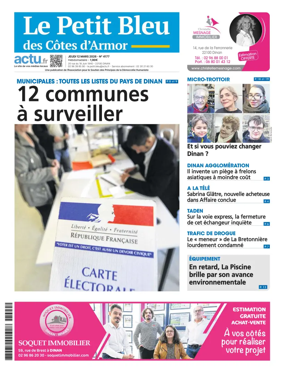 Cover of Le Petit Bleu