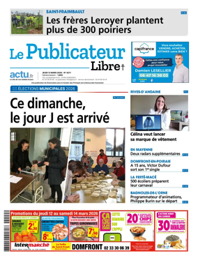 Cover of Le Publicateur Libre