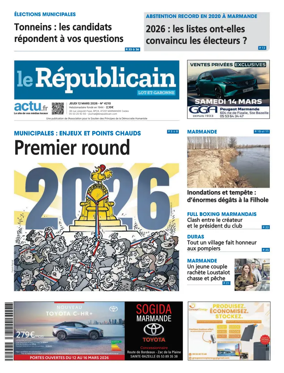 Cover of Le Republicain (Lot-et-Garonne)